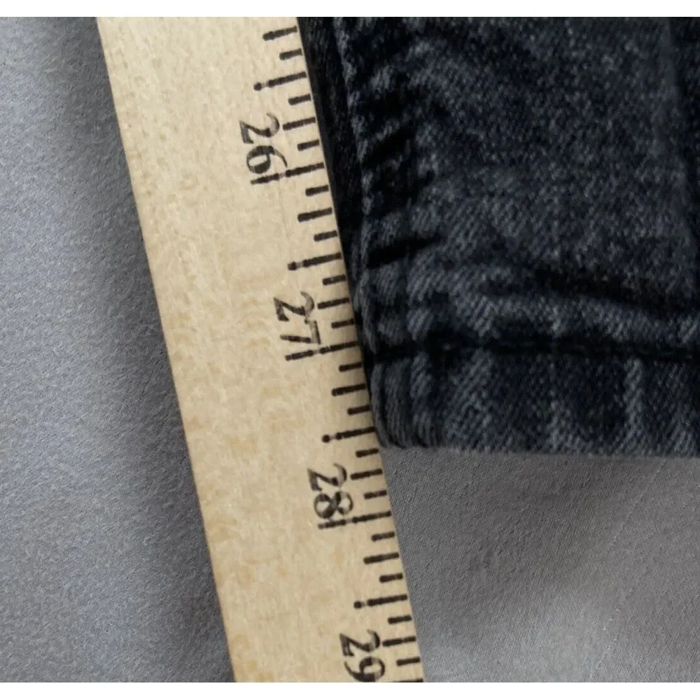 Levis‎ 511 Jeans YOUTH BOYS 16 SLIM 28x28 Straight Black Medium Wash Stretch